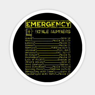 bible emergency hotline numbers, Magnet